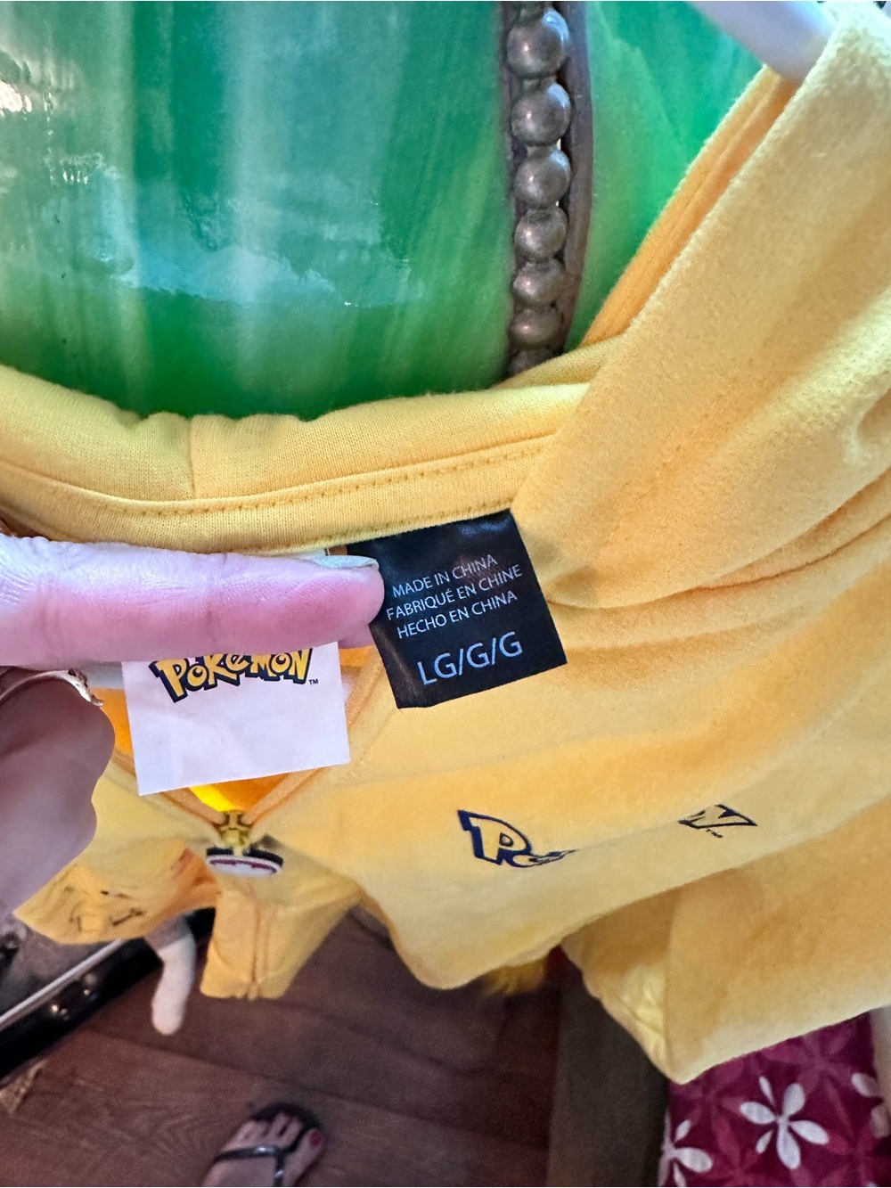 Kids' Yellow Hoodie Jacket